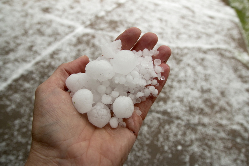 Softball Sized Hail? Is Your AC Covered? Robbins Heating & Air